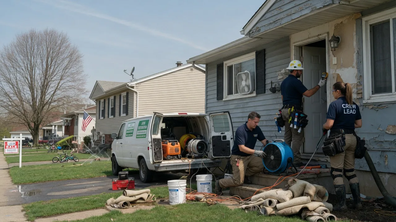Flood Cleanup in Watertown, WI near me